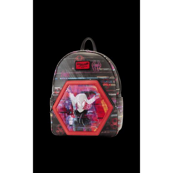 NWT Loungefly Disney
Marvel Across the Spider-Verse
Lenticular Mini Backpack - Picture 2 of 5
